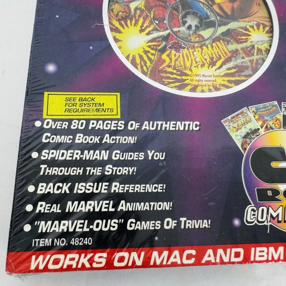 Spider-Man: Interactive CD-ROM‎ Comic Book (Windows/Mac, 1995)